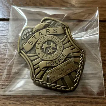 BIOHAZARD THE REAL2 핀 배지 USJ