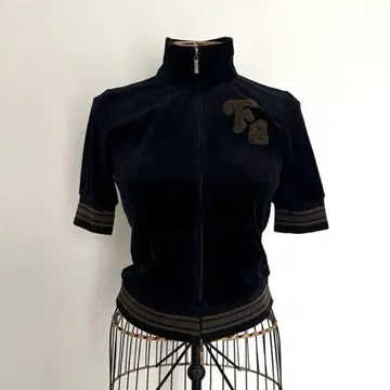 Foxey FguRL 더블 지퍼 상의 XS