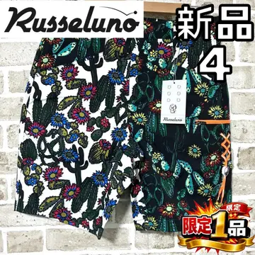 [선착순] 새상품 러셀노 남성용 하프 팬츠 사이즈 4 멀티 컬러