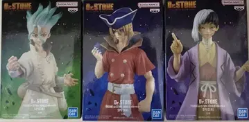 Dr.STONE 피규어 3종 세트