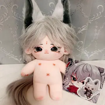 무속성 옷 갈아입기 봉제 인형 20cm