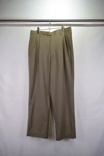 구제 의류 폴리 썸머 울 슬랙스 팬츠 이탈리아제 유럽 구제 의류 빈티지