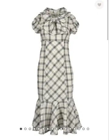 evelyn 프릴 개더 머메이드 원피스