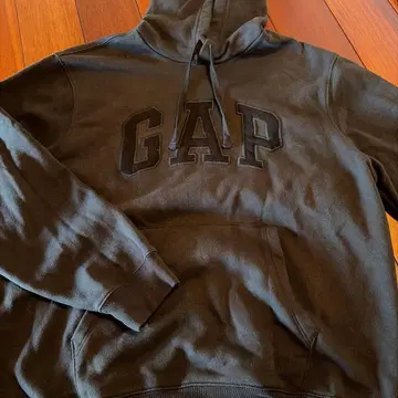 GAP 후드티 블랙