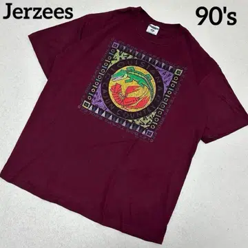 [레어] 90's Jerzees 루이지애나주 케이준 문화 컬처 티셔츠