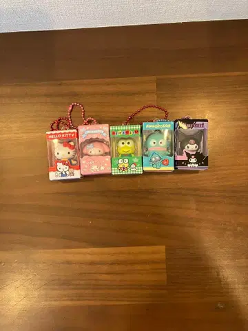 산리오 초코박스 5종 세트 키티, 마이멜로디, 꼬마, 꼬마, 쿠로미