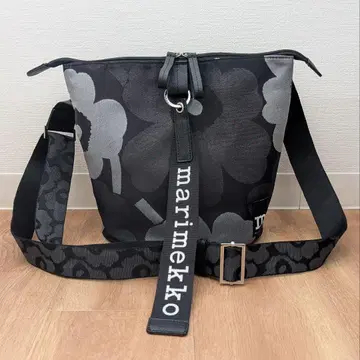 marimekko 마리메꼬 Carry All Unikko 숄더 블랙