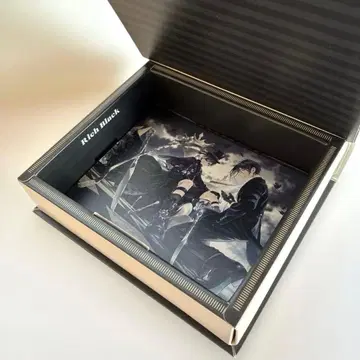 블랙 집사 블랙 집사전 코코아 쿠키 박스 빈 박스 하의 플레이트