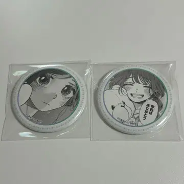 향기로운 꽃은 늠름하게 피다 와구리 카오루코 프린세스 카페 캔뱃지 2개