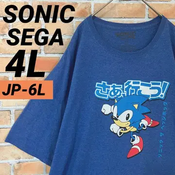 공식 소닉 더 헤지혹 SEGA 애니메이션 SONIC 티셔츠