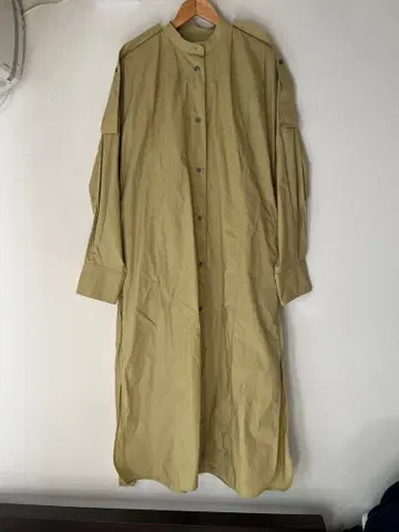 스튜디오니콜슨 트렌치 셔츠 셔츠 드레스 1LDK