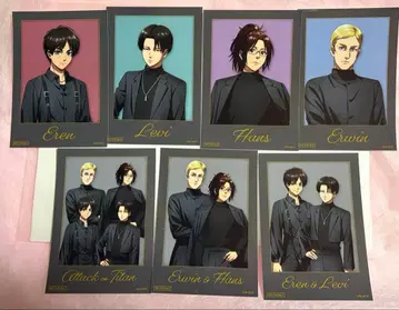 진격의 거인 블랙 코디 리바이 엘렌 한지 엘빈 혜택 프로마이드