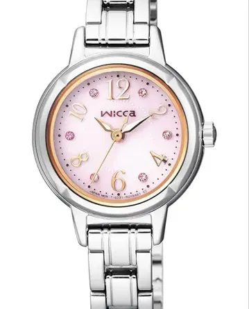 wicca CITIZEN] 손목시계 스와로브스키 핑크 정크제품