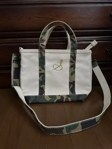 엘엘빈 LL bean 카모플라주 카모플라쥬 숄더 스트랩 토트