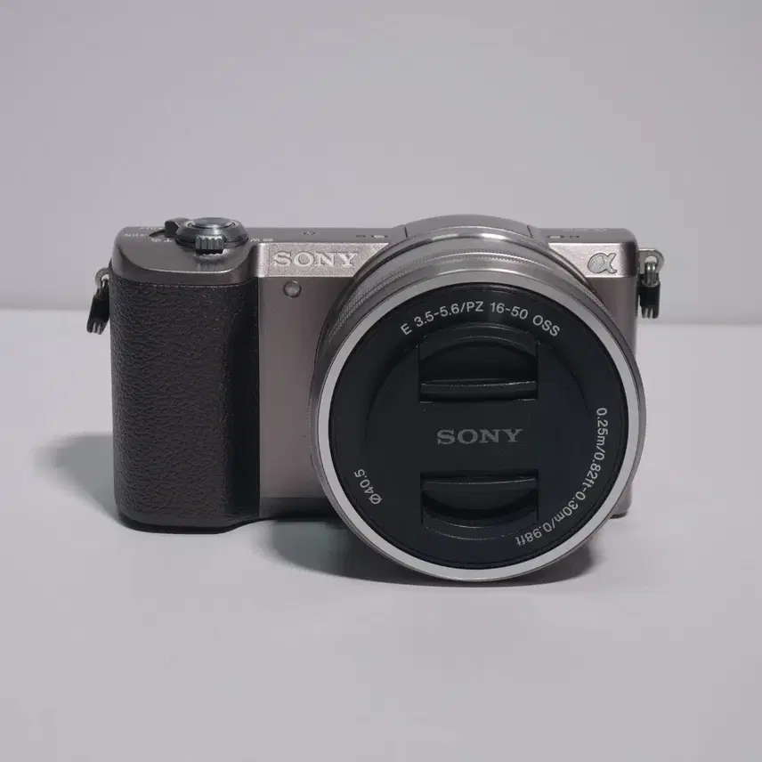 (A급) 소니 A5100 티타늄 브라운 + 16-50mm OSS 줌렌즈