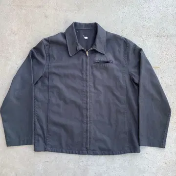 50s 60s 워크 자켓 블랙