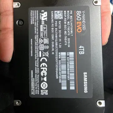 ssd 삼성 860evo 4tb | 브랜드 중고거래 플랫폼, 번개장터