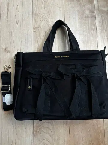 메종 드 플뢰르 Maison de FLEUR 본넬 리본 숄더백