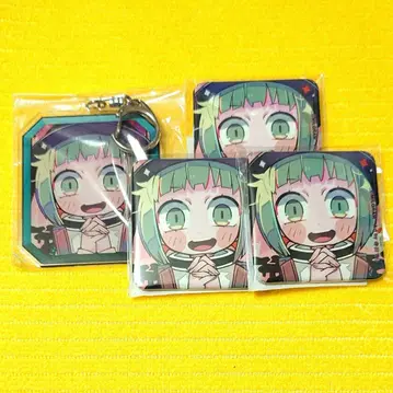 밀그램 아마네 캔 배지 아크릴 키링