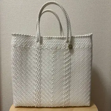 MERCADO BAG - ROMBO - White (S)