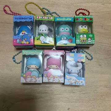 산리오 캐릭터즈 초코박스 피규어 컬렉션 7개 세트