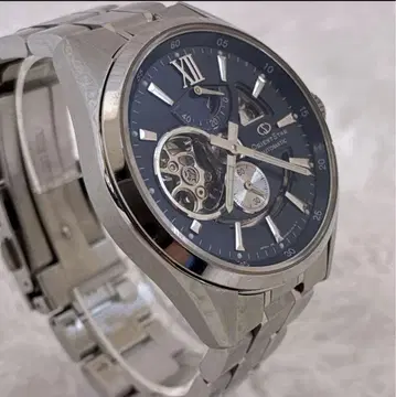 ORIENT STAR 자동 시계 네이비