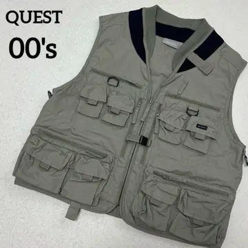 [ 고품질 ] 00'sQUEST 다기능 낚시용 조끼 S/M