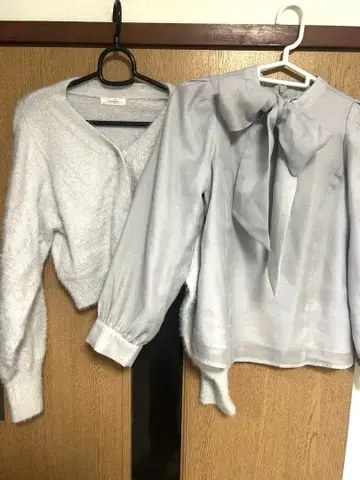 evelyn 가디건 안미르 블라우스