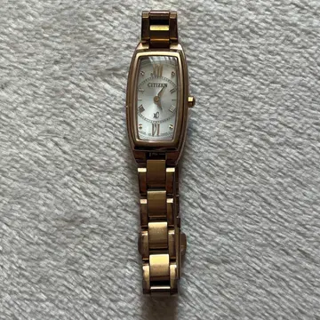 CITIZEN XC 골드 스테인리스 시계