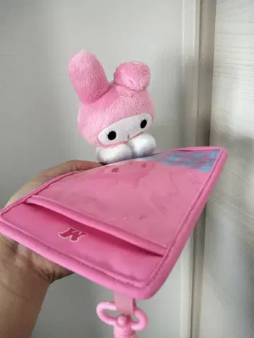 마이멜로디 봉제 인형 파우치 (카드 케이스)