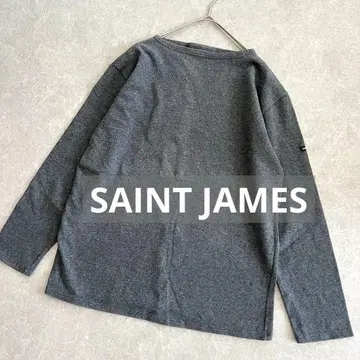 SAINT JAMES 웨쌍 바스크 셔츠 T4 그레이 긴팔 티셔츠