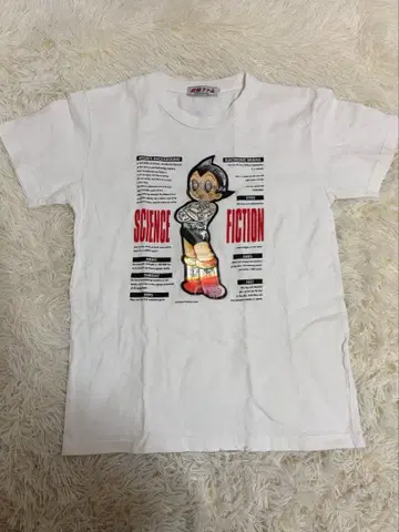초레어 90s 데즈카 오사무 철완 아톰 홀로그램 티셔츠 구하기 어려움