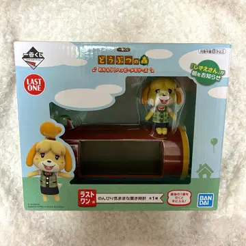 라스트 원 동물의 숲 제일복권 여울(시즈에) 탁상시계