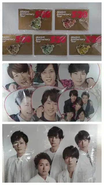 아라시 5 x 20 참 미니 부채 클리어 파일