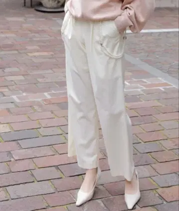 [택 포함 새상품] eimy istoire 펄 와이드 팬츠 XS