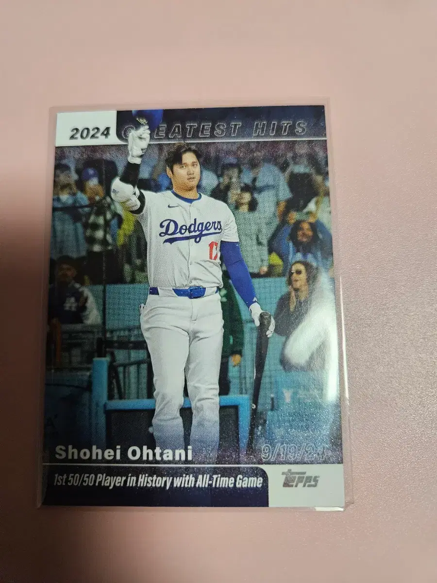 오타니 2025 Topps Greatst hits 5050