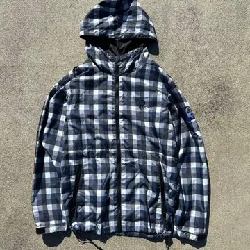 00s Penfield 체크 무늬 nylon jacket Parker