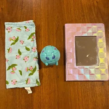 스카이블루 고양이 얼굴 퍼즐형 완구 외 잡화 세트