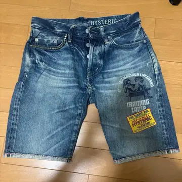 HYSTERIC GLAMOUR 데님 숏팬츠