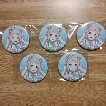 카츠라기 리리야 캔뱃지 스마일 베이스 카페