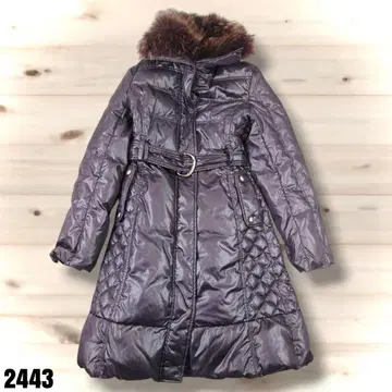 ETERNO BELLEZZA 새상품급 퍼플 다운 자켓 38 2443