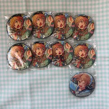 마시로 토모야 빛나는 순간 캔뱃지 꽃창문 캔뱃지