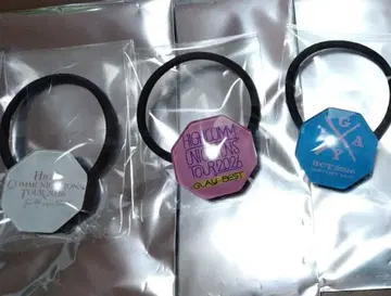 GLAY HIGHCOMMUNICATIONS TOUR 2026 머리끈 3개