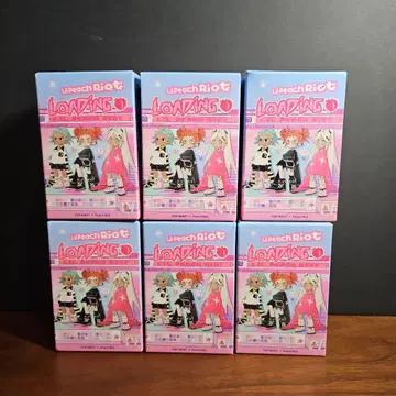 6세트 popmartLil Peach Riot Loading! 시리즈