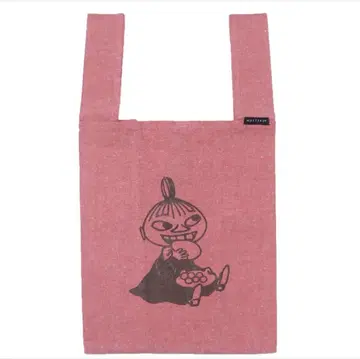 무민 리틀미이 에코백 MOTTERU 레드