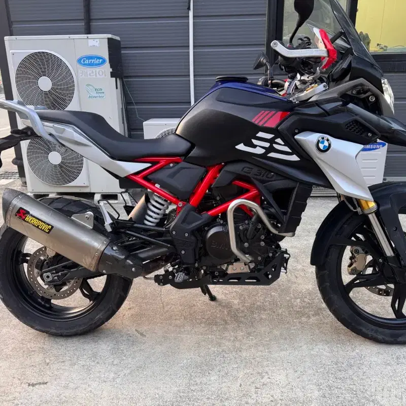 사용검사완료 22년식 BMW G310GS 블랙 아크라포빅 판매