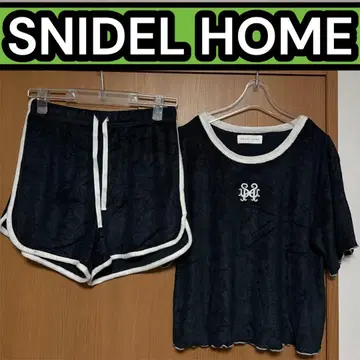 [ ONE 사이즈 ] SNIDELHOME 룸웨어 블랙 얇은 소재