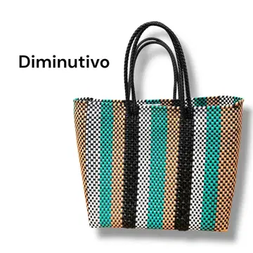 [컨디션 최상] 디미누티보 멜카도백 토트 멀티 컬러 500