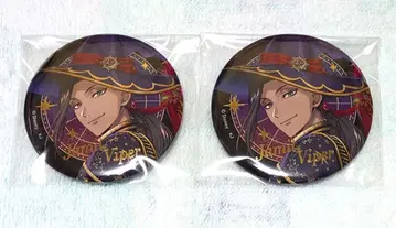 트위스티드 원더랜드 금박 캔뱃지 블루 벌스데이 자밀