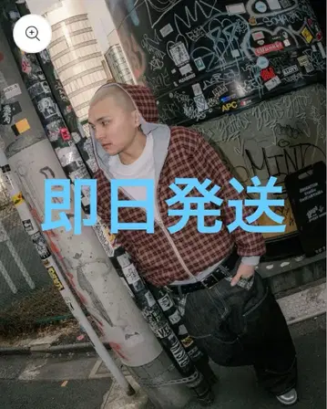 완판템 BELVET Reversible Check Lined Hoodie